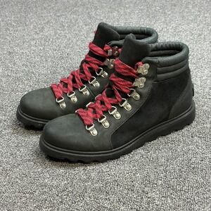 Sorel Ainsley Conquest Waterproof Leather Hiking Ankle Boots Womens Size 7.5